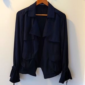 Navy Blue Kittenish Jacket